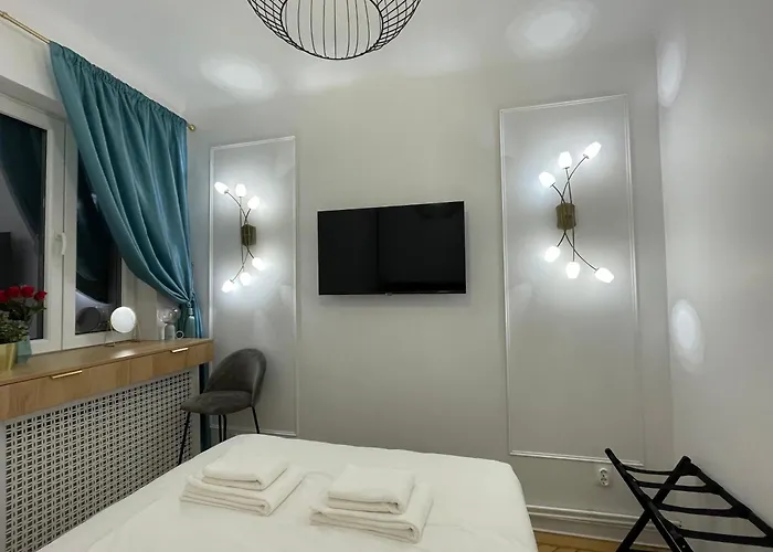 아파트 Studio Alice Romana Square 부쿠레슈티